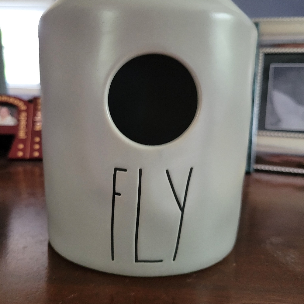 Rae Dunn birdhouse